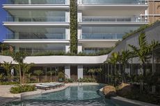 Oscar Ibirapuera_refreshed by Perkins&Will poolside view