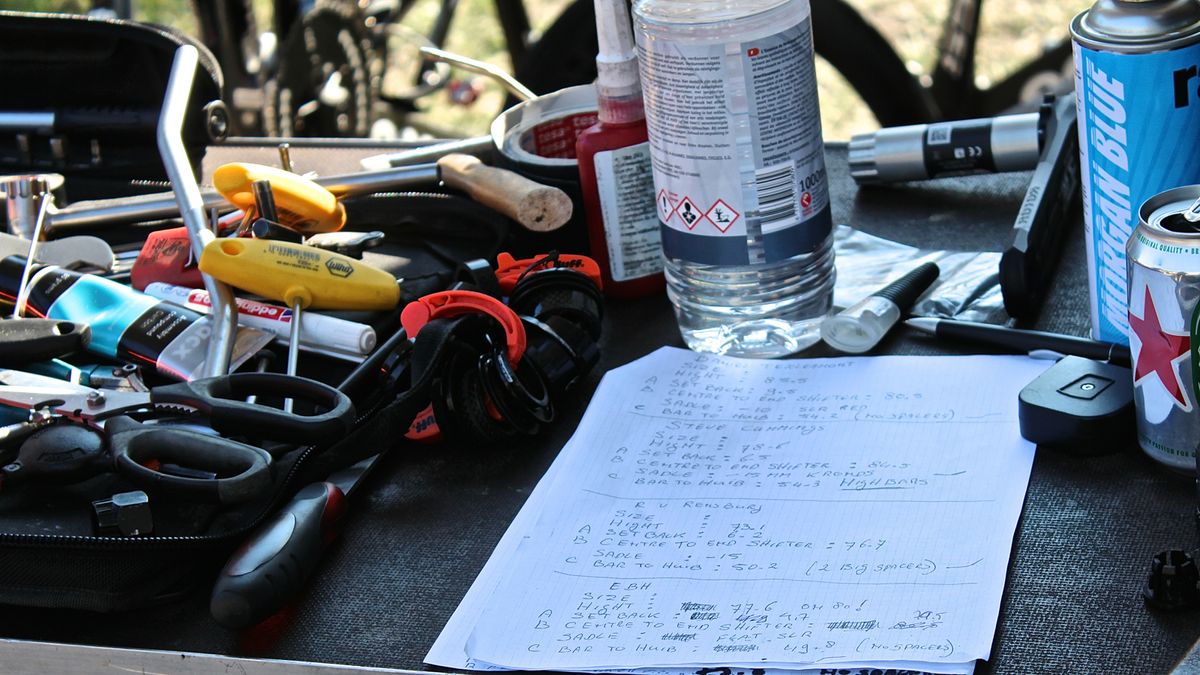 Some mechanics keep spreadsheets. Other use the old fashioned method