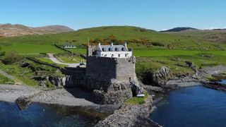 Mingary Castle exterior, one of the best castle hotels in the uk