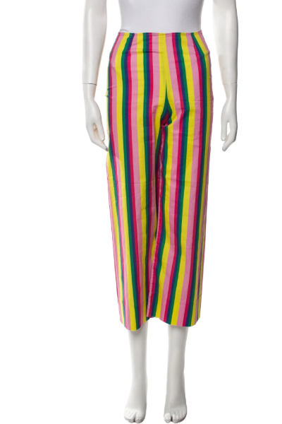 Staud, Striped Wide-Leg Pants 