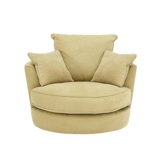 Furniture Village Legend Fabric Swivel Chair