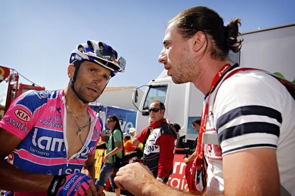 Michele Scarponi (Lampre-ISD) took 5th on the stage.