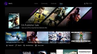 The existing Xbox Store for Xbox One.