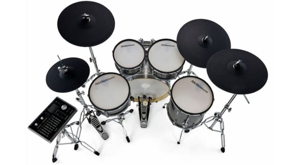 Millenium MPS1000 electronic drum kit review MusicRadar