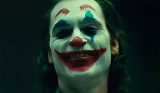 Joker Joaquin Phoenix in full makeup