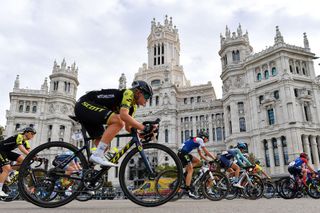 Mitchelton-Scott’s Georgia Williams on the final stage of the 2020 Madrid Challenge by La Vuelta