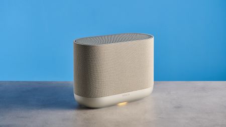 the denon home 400 smart speaker with 6 drivers with individual amp