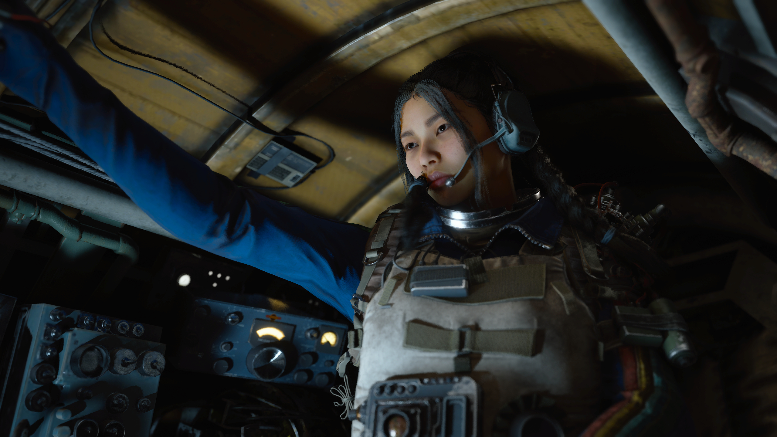 Arc Raiders loot spot: A raider closing the hatch on their pod before leaving on an expedition.