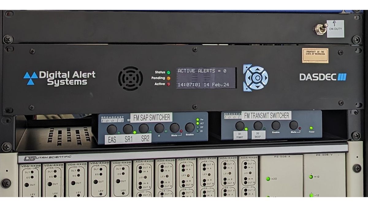 The Digital Alert Systems DASDEC solution. 