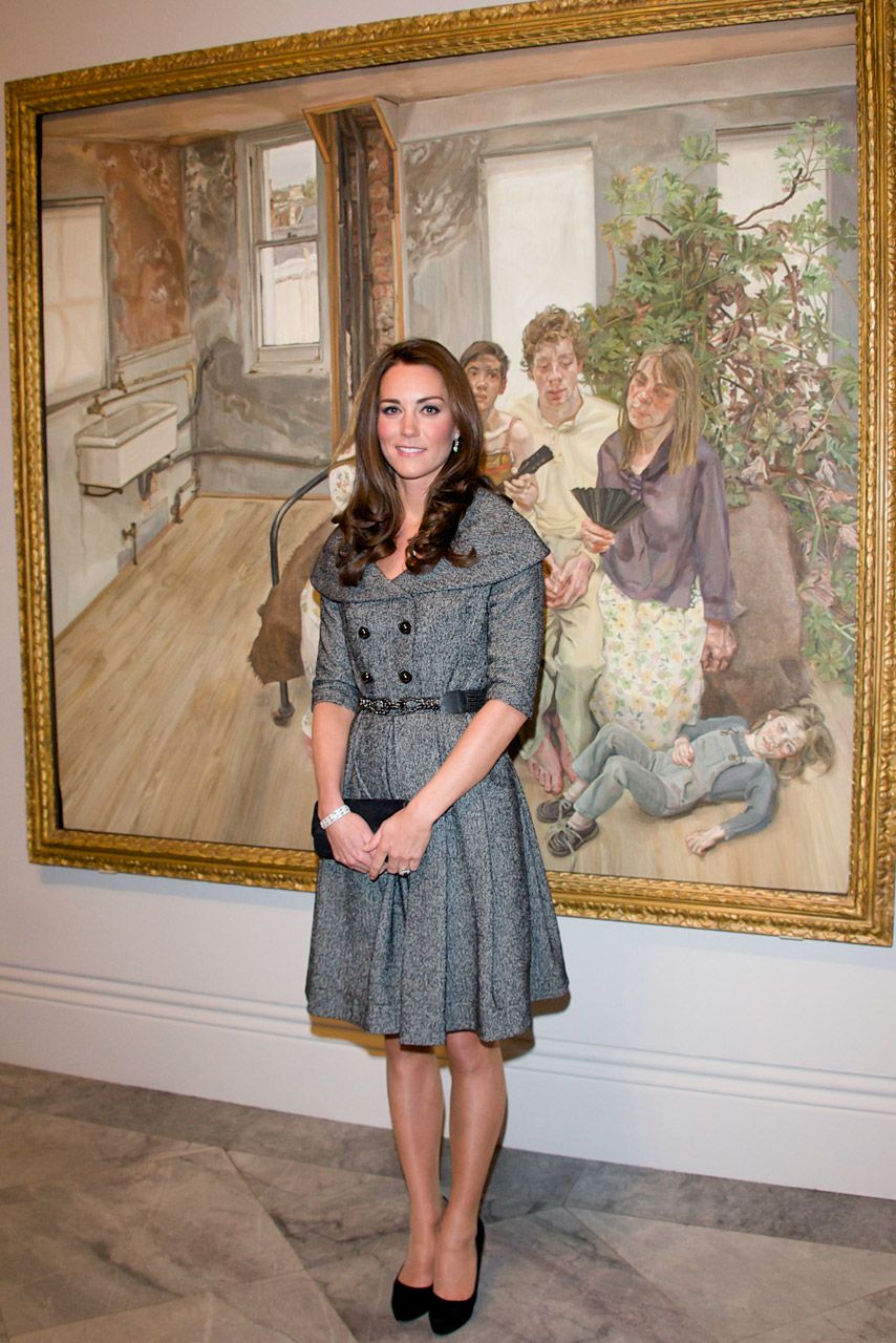 Kate Middleton at the National Portrait Gallery