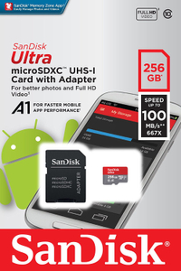 SanDisk Ultra 256GB microSDXC card now $73.56 on Amazon
