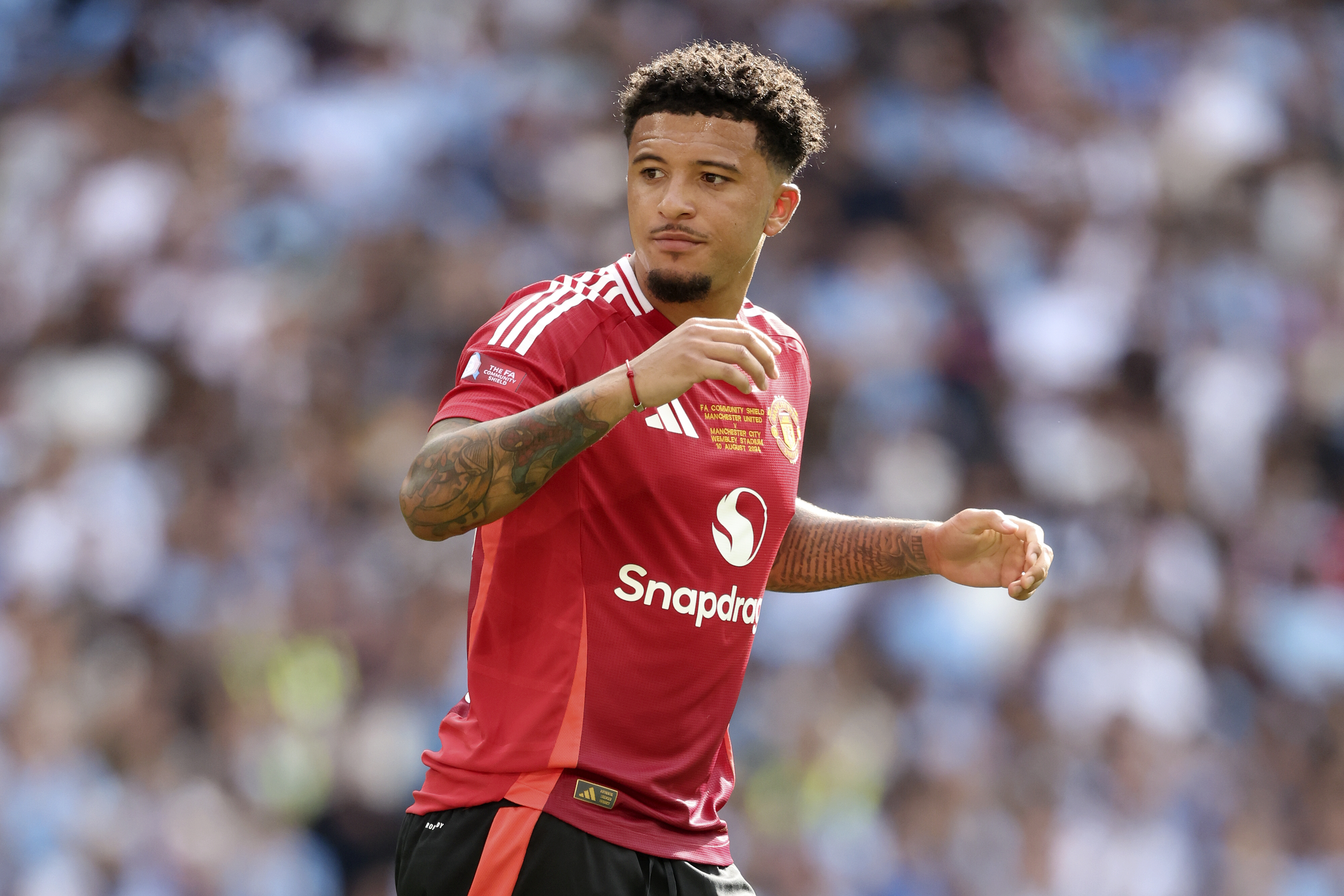 Jadon Sancho is praying for a deadline-day move away from Manchester United