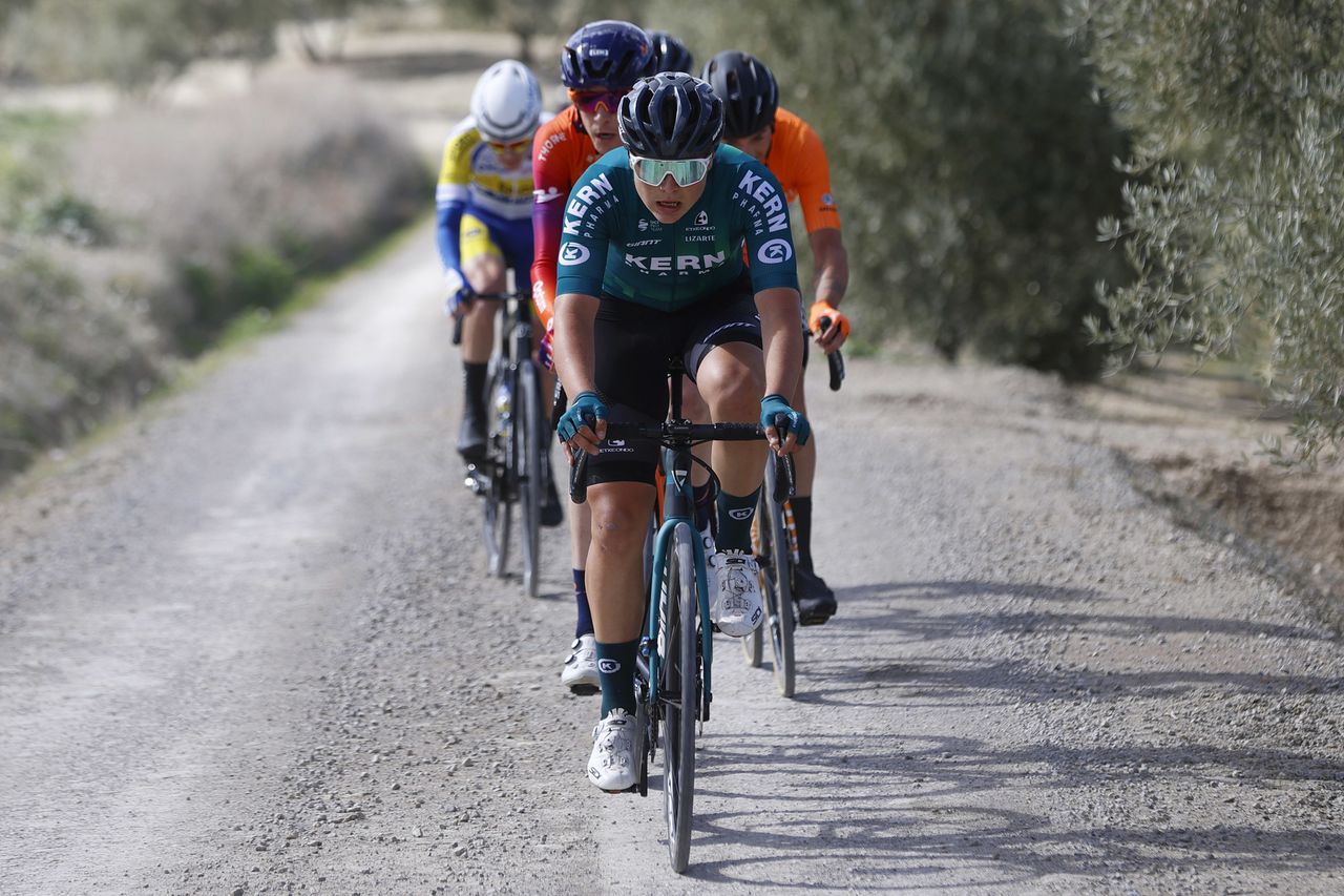 Clasica Jaen Paraiso Interior 2022 - 1st Edition - Baeza - Ubeda 187,8 km - 14/02/2022 - Raul Garc&Atilde;&shy;a Pierna (ESP - Equipo Kern Pharma) - photo Luis Angel Gomez/SprintCyclingAgency&Acirc;&copy;2022