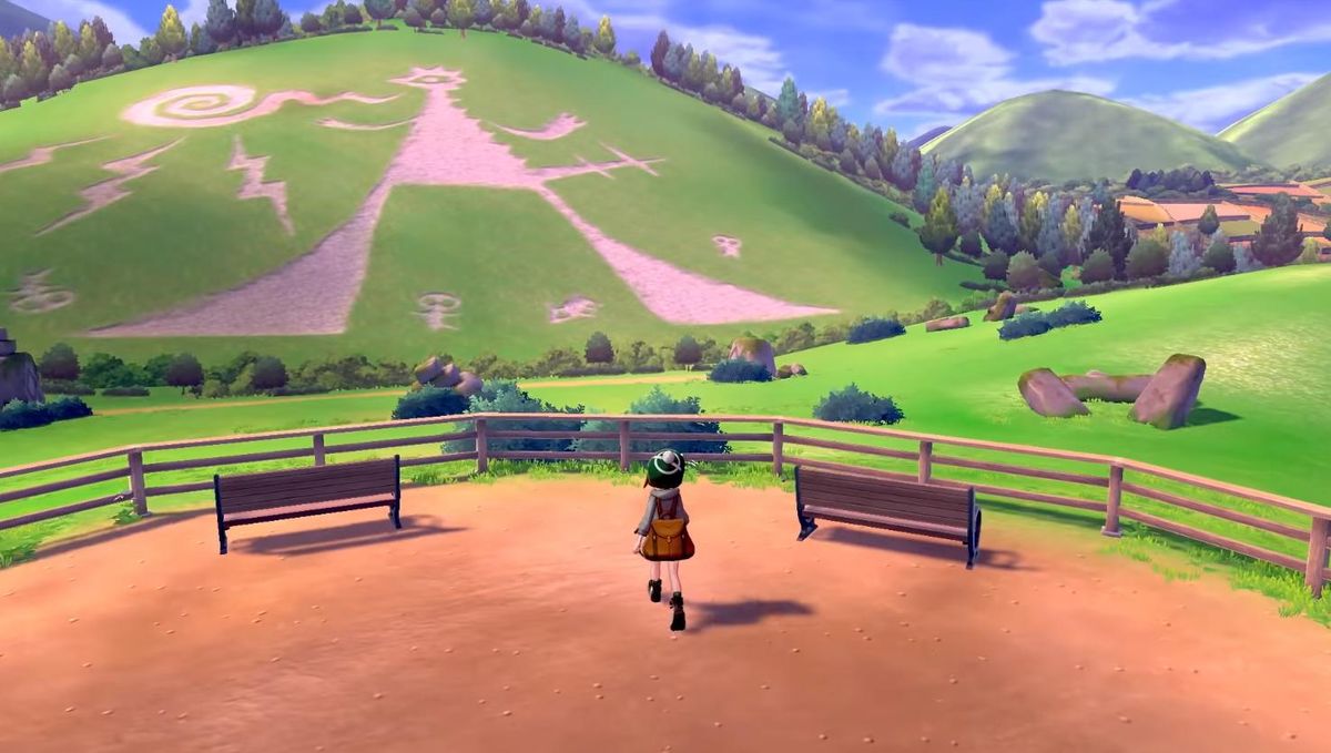 Pokemon Sword and Shield hills