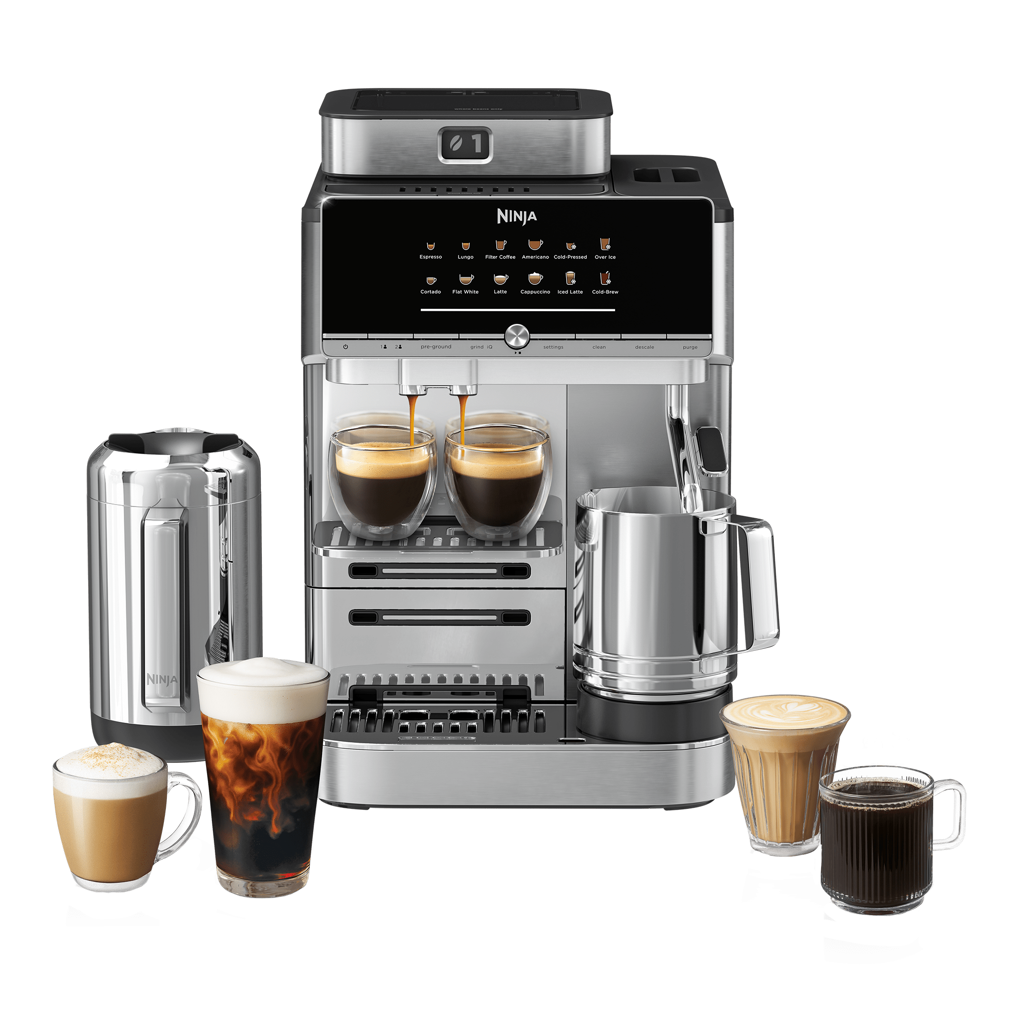 Ninja Autobarista Pro Automatic Espresso Machine + Thermal Carafe