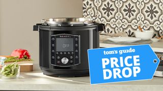 Instant Pot Pro shown on kitchen counter