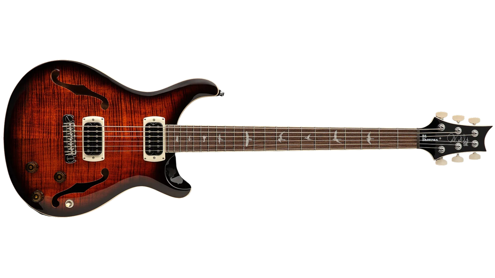 A​ PRS SE Ed ​Sheeran‍ Hollowbody I piezo Baritone guitar
