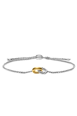 Petite Cable Linked Bracelet in Sterling Silver