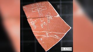 One artifact was said to show the earliest depiction of the Christian crucifixion, but experts said its iconography was much later than its supposed date in the third century A.D.