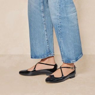 Lover Black Patent Flats