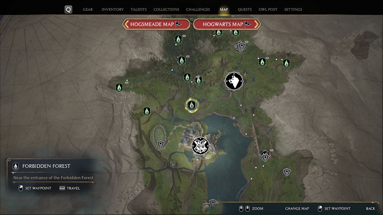 Hogwarts Legacy Ghost of Our Love treasure map