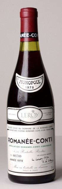 Record-breaking Romanee Conit