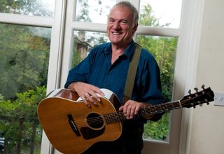 English singer-songwriter and acoustic guitarist Ralph McTell photographed during a portrait shoot for Guitarist Magazine, October 2, 2012.