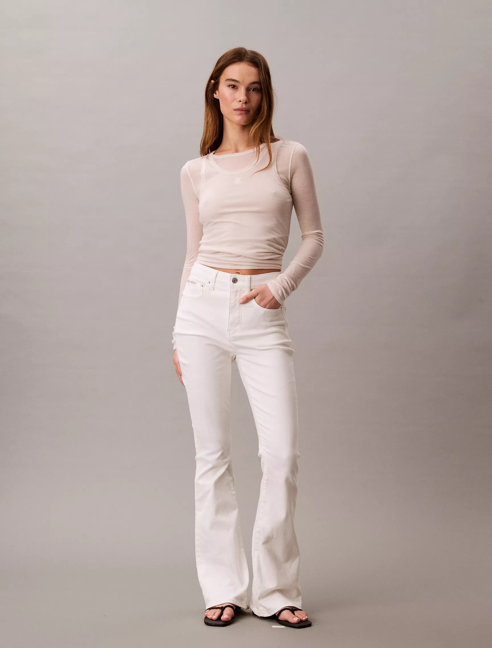 High Rise Flared Jeans