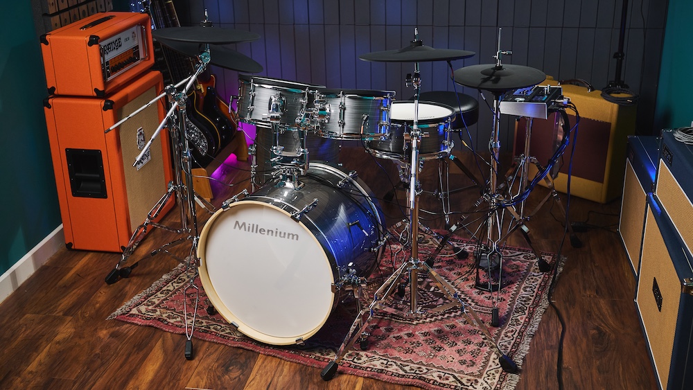 Millenium MPS-1000 e-kit in a studio