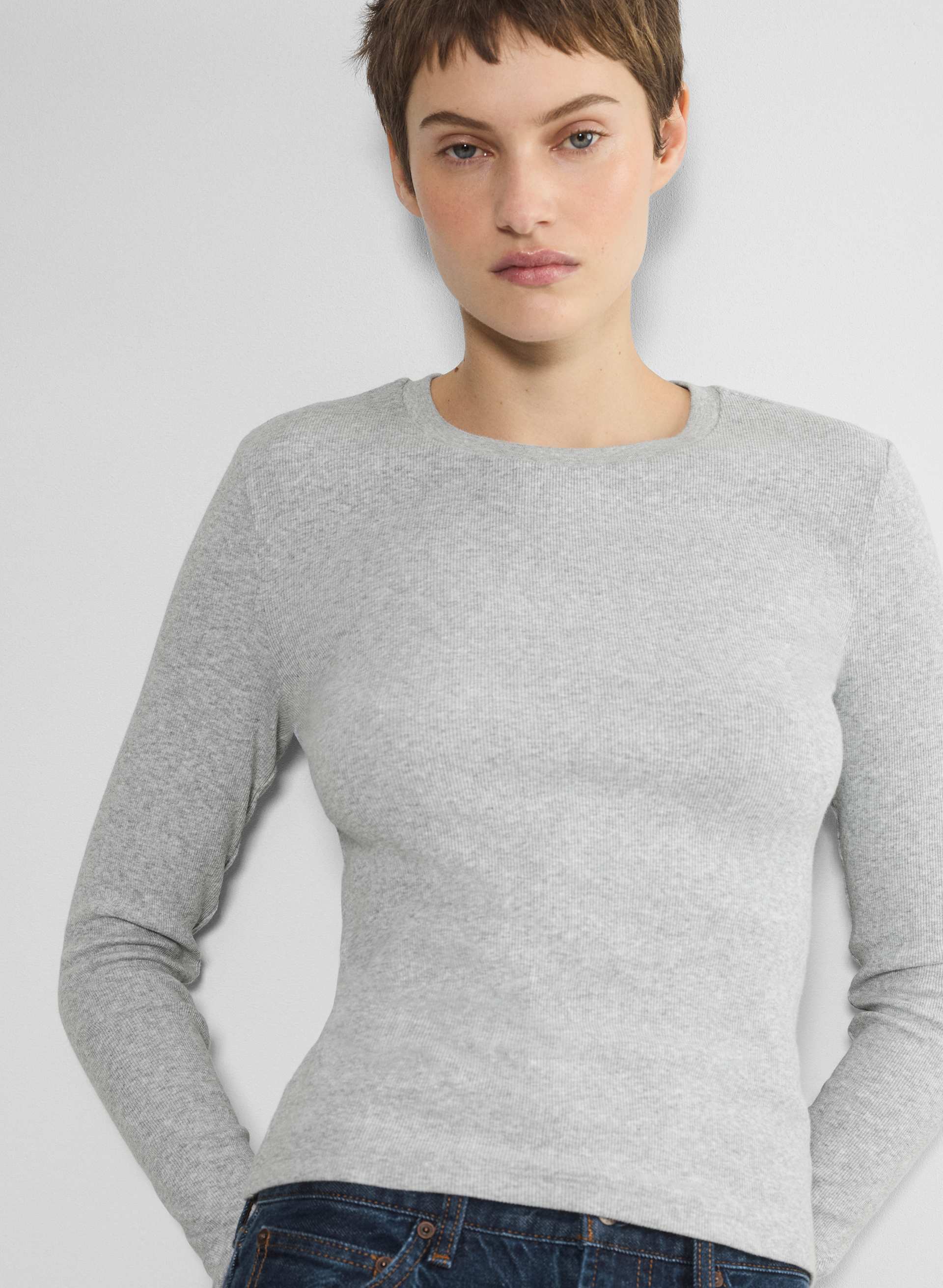 Aritzia, HomeStretch™ Rib Crew Longsleeve