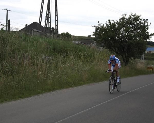 Janos Hemmert rode to third place.