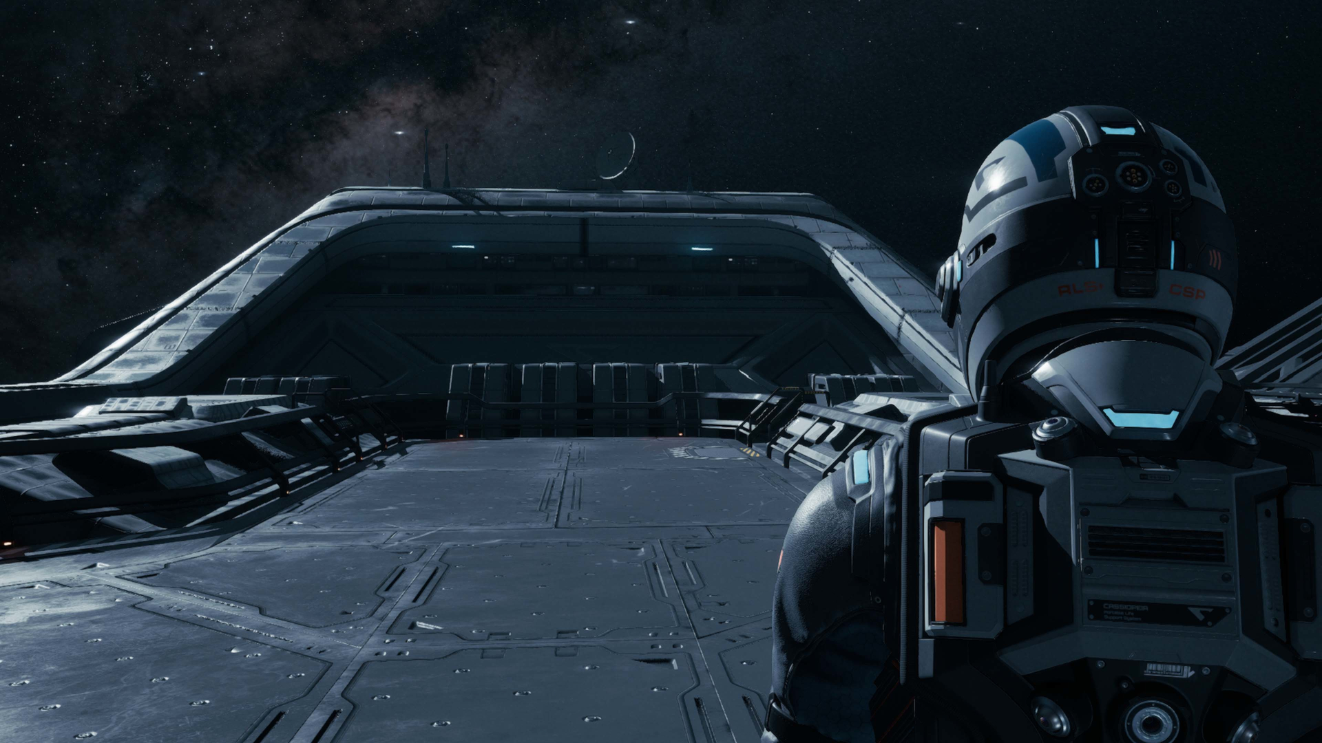 Screenshot from the video game Directive 8020