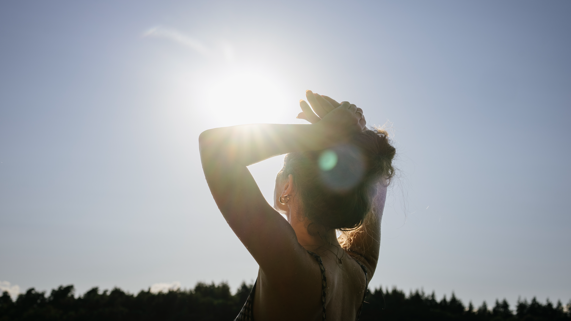 woman outside