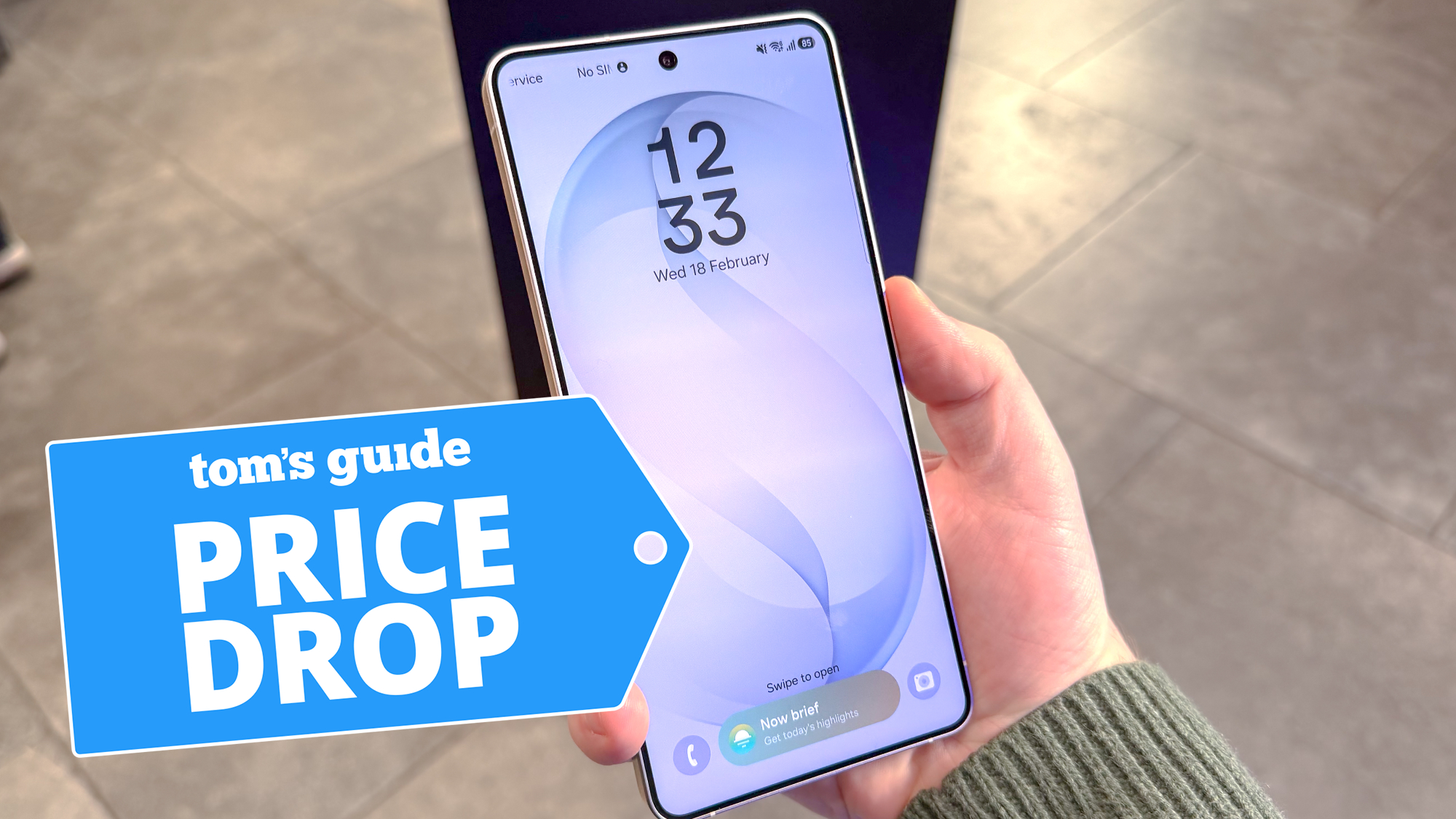 Samsung Galaxy S26 shown in hand