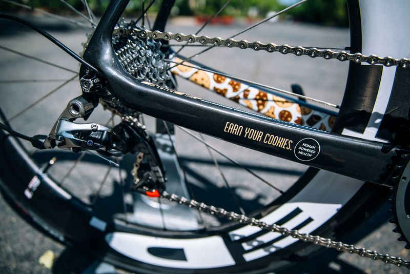 SRAM Red takes care of the shifting for Gaimon