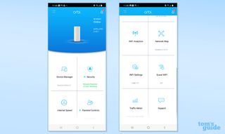 Orbi 770 app screen shot