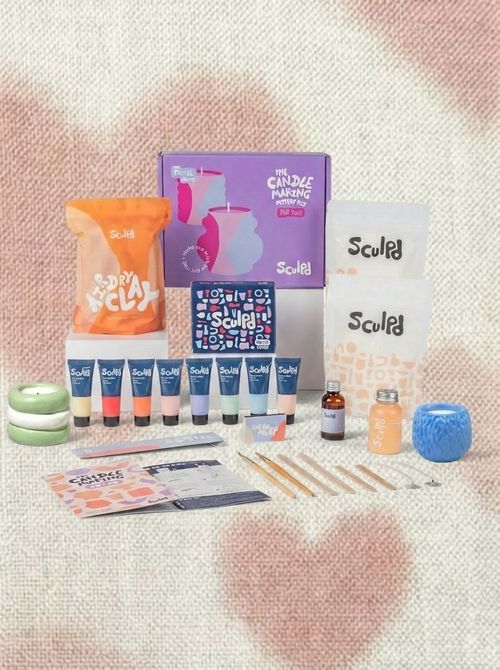 Candle Making & Pottery Kit