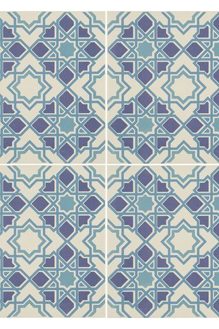 Bolero Blue Tile, £89.95sq m, Original Style