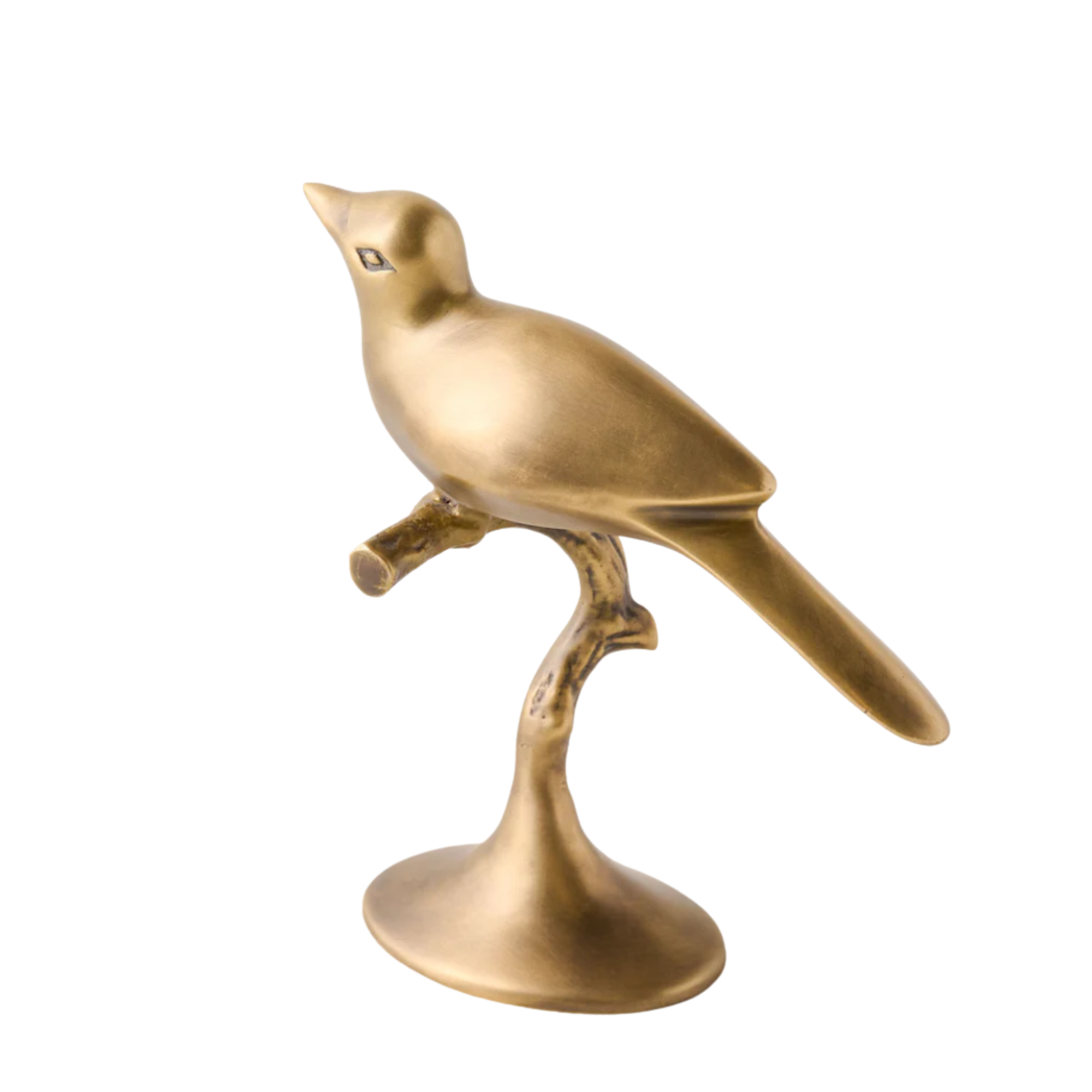 a bird shaped candle holder