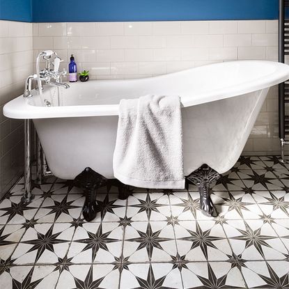 Black and white bathroom ideas for striking monochrome schemes | Ideal Home