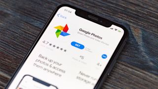 Google Photos on iPhone