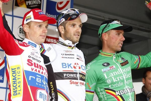 Pauwels, Albert and Nys on the podium in Belgium