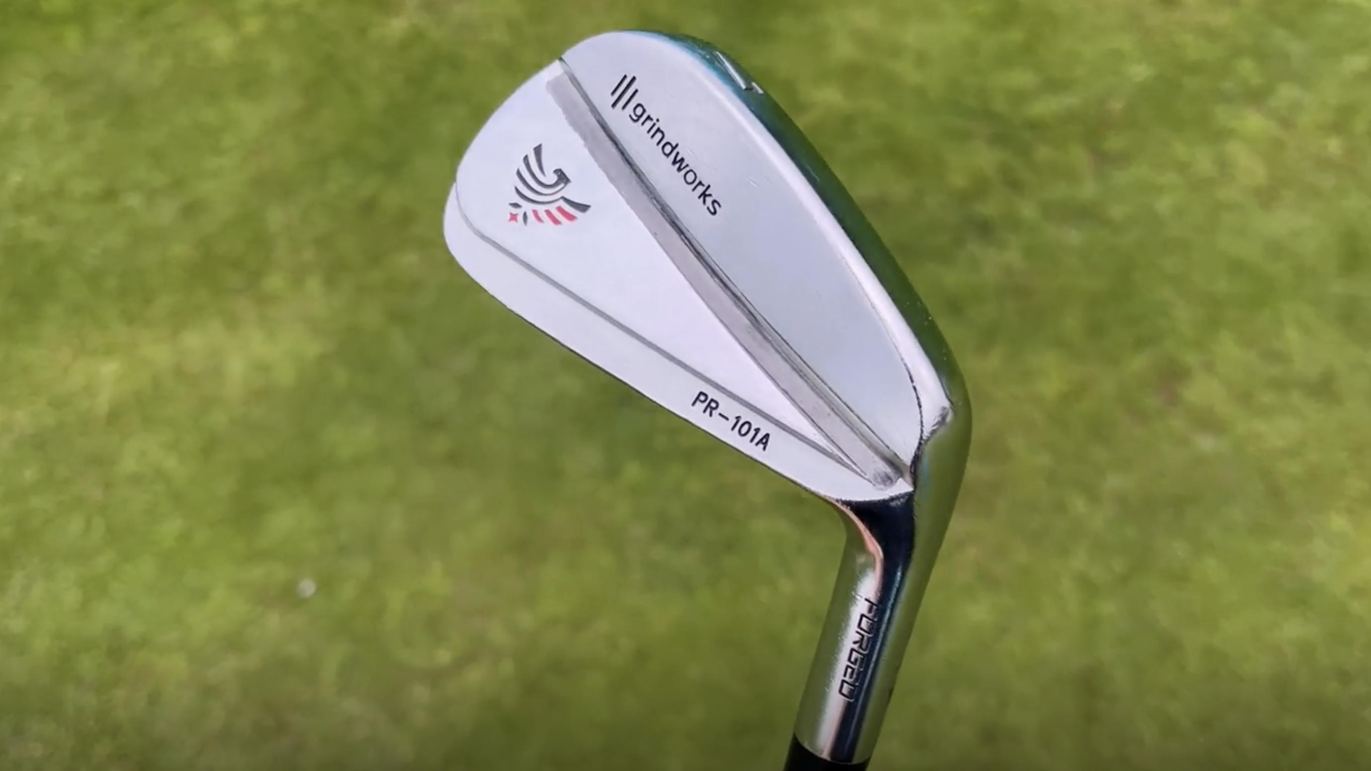 Photo of Patrick Reed's irons