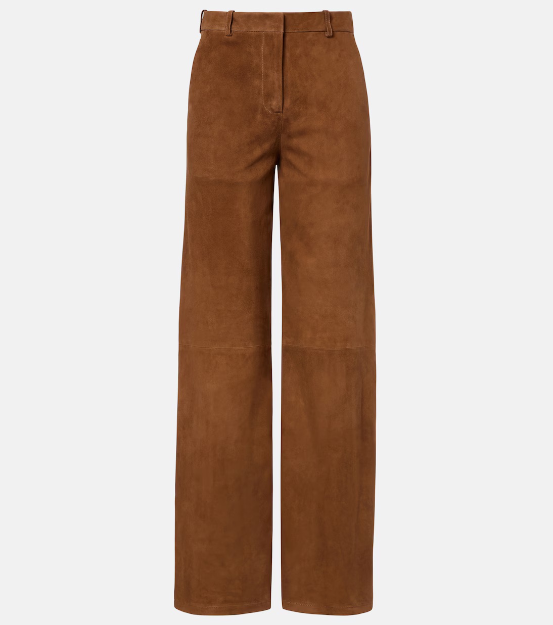 Nour Hammour, Coda Suede Wide-Leg Pants
