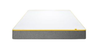 Best Eve mattress sales, discount codes and deals: The Eve The Lighter Hybrid Mattress with a white top and grey base
