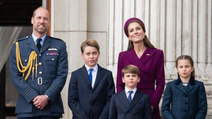 Prince William, Prince George, Kate Middleton, Prince Louis and Princess Charlotte