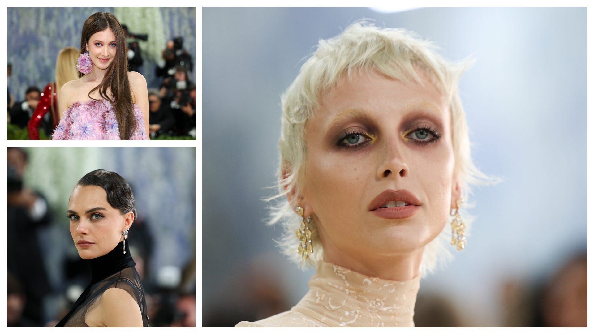 collage of best met gala looks