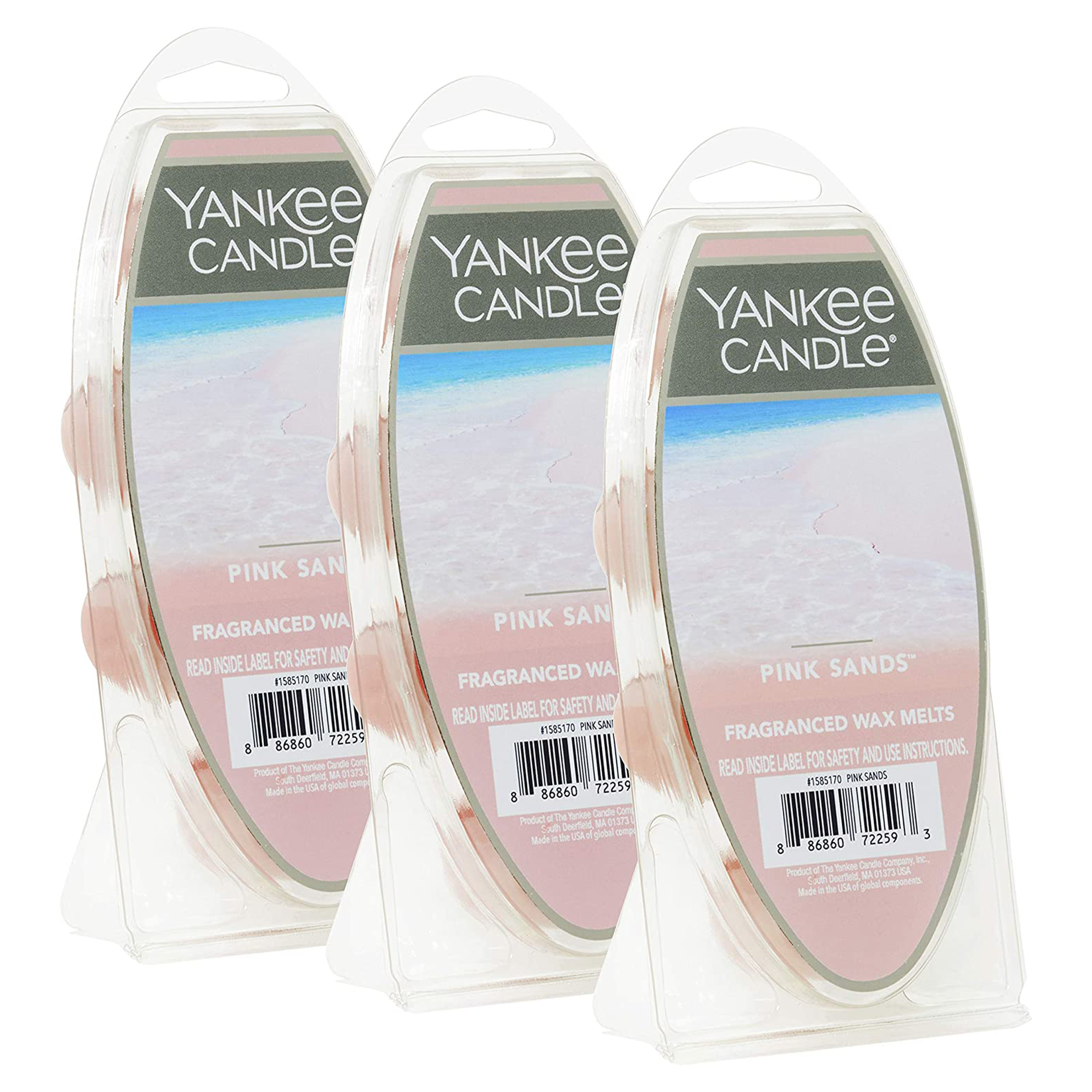 Trio lilin beraroma dari Yankee Candle Pink Sand
