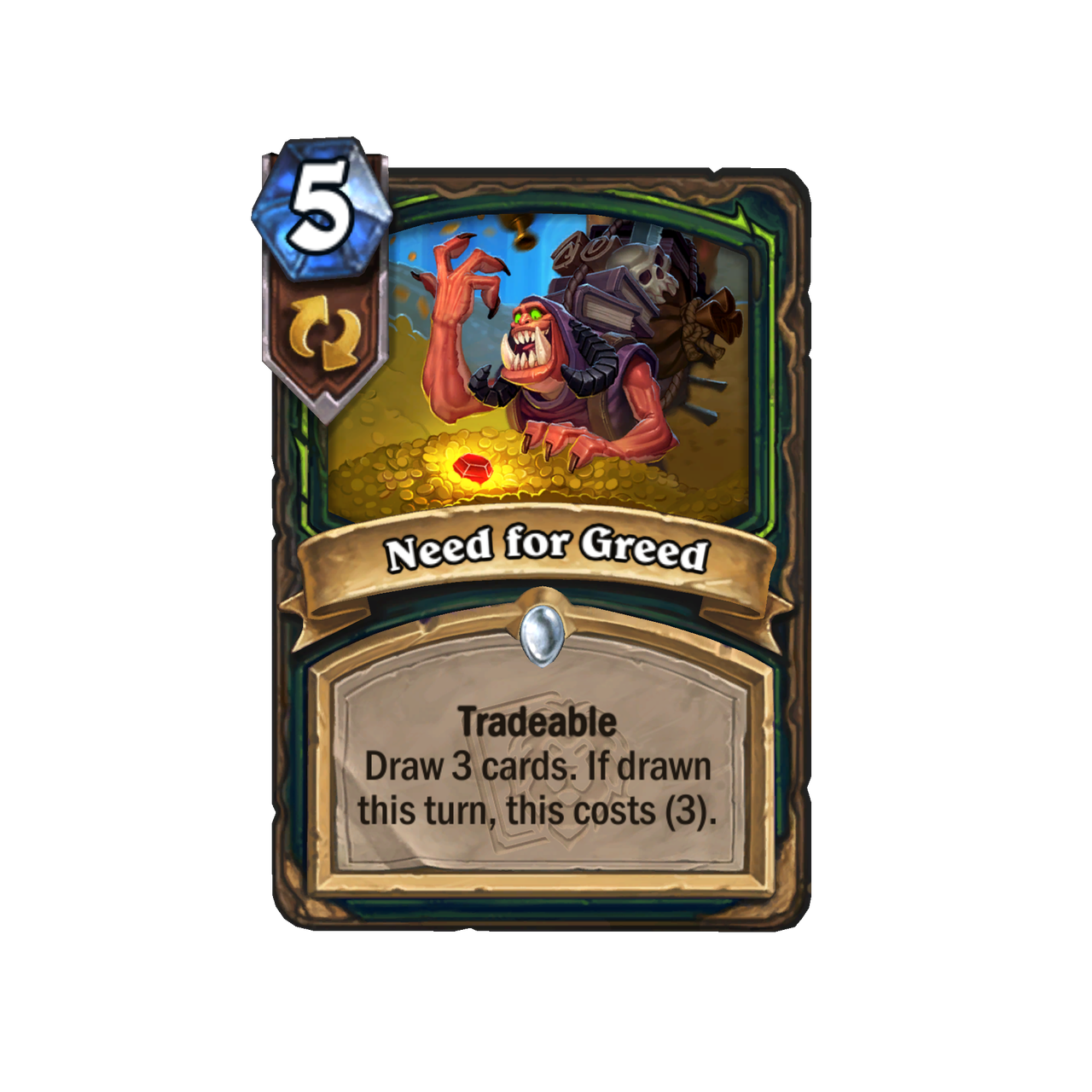 Cards from Hearthstone's The Deadmines set.