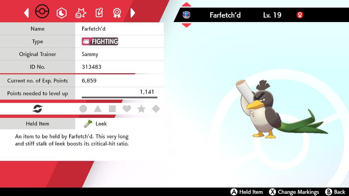 How to evolve Galarian Farfetch'd into Sirfetch'd in Pokemon Sword and